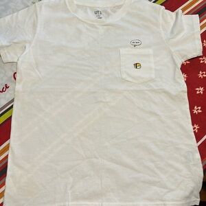 Uniqlo Sanrio white shirt in S NWOT